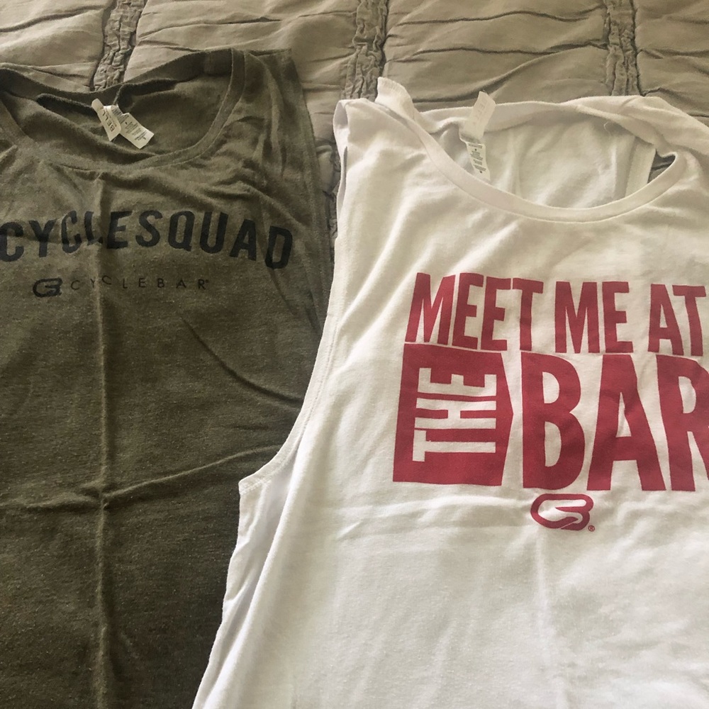 Two CycleBar tanks!